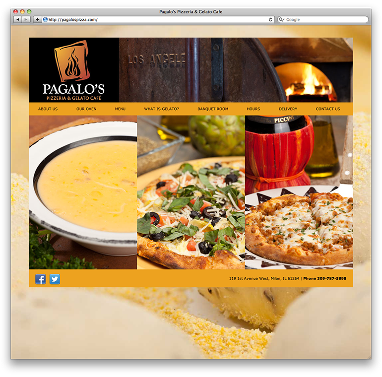 Pagalo's Pizzeria Homepage